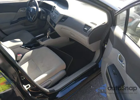 2012 Honda Civic Lx z USA, uszkodzony, nr VIN 2HGFB2F55CH591379